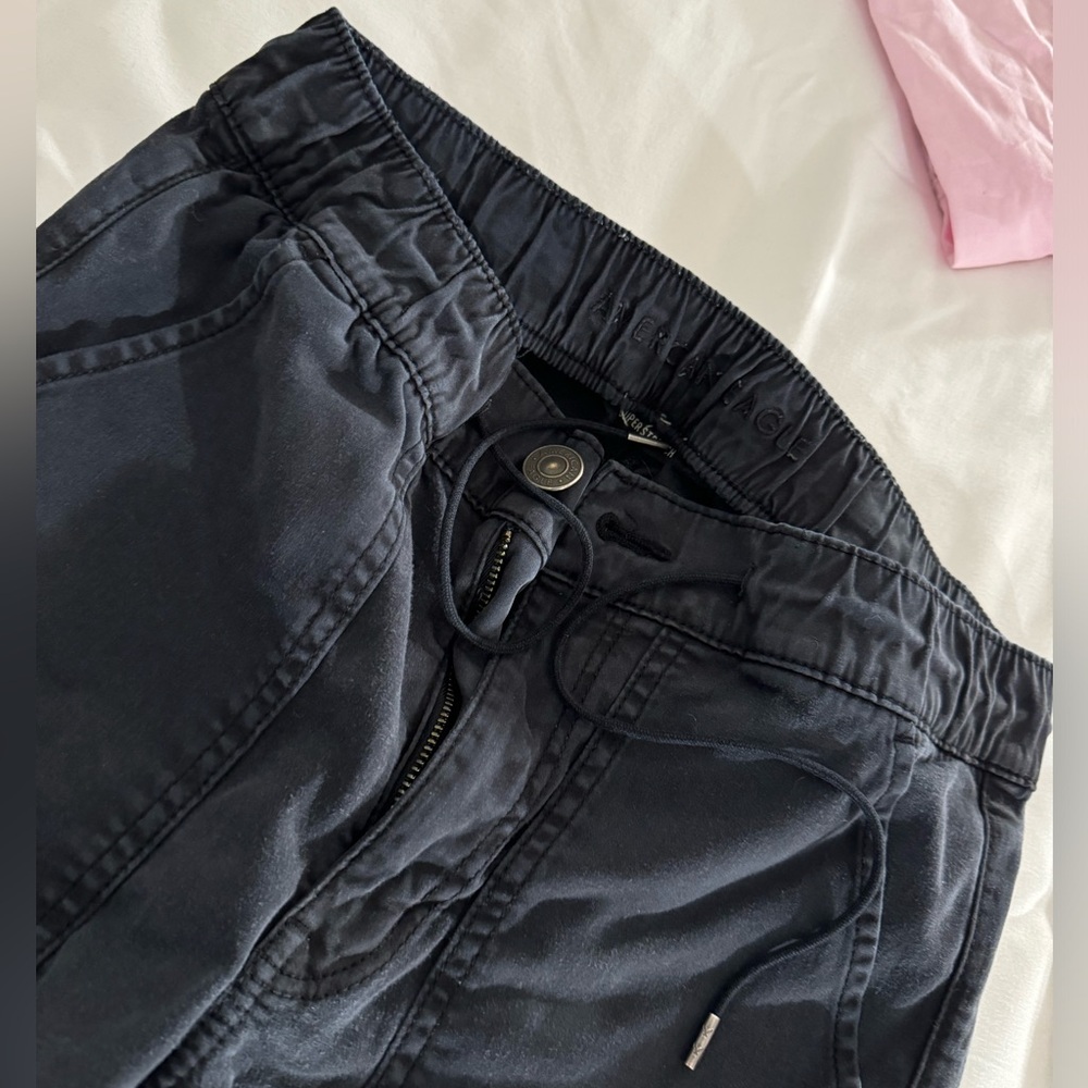 Dark Gray American Eagle Jogger Pants